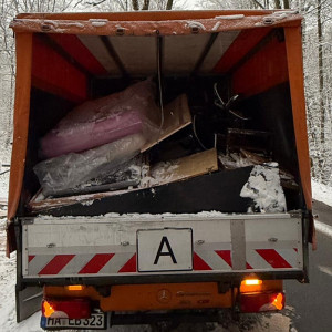 Entsorgungsfahrzeug vergrössern