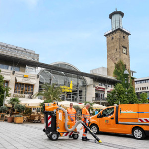 Reinigung in der Innenstadt vergrössern