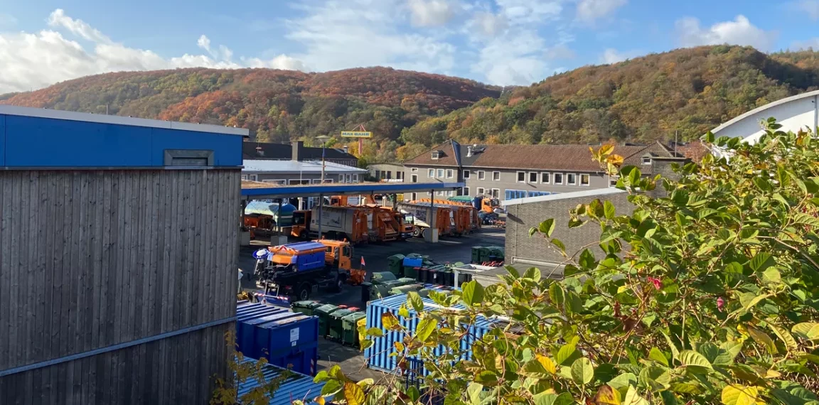 Betriebsgelände des Hagener Entsorgungsbetriebes